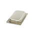Gasztronorm tartály 1/4 GN - 4cm mély - 26,5 x 16,2cm - Rozsdamentes acél