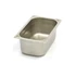 Gasztronorm tartály 1/4 GN - 10cm mély - 26,5 x 16,2cm - Rozsdamentes acél