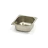 Gasztronorm tartály 1/6 GN - 6,5cm mély - 17,6 x 16,2cm - Rozsdamentes acél