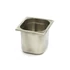 Gasztronorm tartály 1/6 GN - 15cm mély - 17,6 x 16,2cm - Rozsdamentes acél