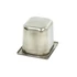 Gasztronorm tartály 1/6 GN - 15cm mély - 17,6 x 16,2cm - Rozsdamentes acél