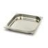 Gasztronorm tartály 2/3 GN - 4cm mély - 32,5 x 35,4cm - Rozsdamentes acél