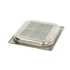 Gasztronorm tartály 2/3 GN - Perforált - 4cm mély - 32,5 x 35,4cm - Rozsdamentes acél