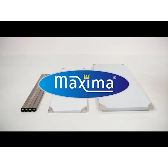 Rozsdamentes acél asztal 100 x 70cm - állítható magasságú