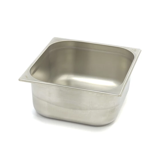 Gasztronorm tartály 2/3 GN - 15cm mély - 32,5 x 35,4cm - Rozsdamentes acél