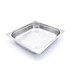 Gasztronorm tartály 2/3 GN - Perforált - 6,5cm mély - 32,5 x 35,4cm - Rozsdamentes acél