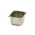 Gasztronorm tartály 1/6 GN - 10cm mély - 17,6 x 16,2cm - Rozsdamentes acél